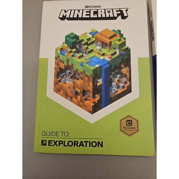 Minecraft Guide Book Collection, Set Of 2 Exploration And  The Nether & The End - Picture 5 of 7